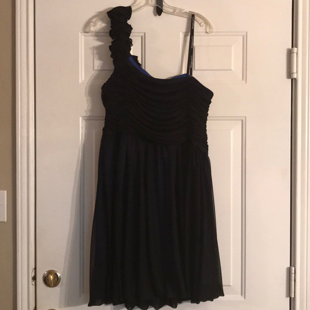 Semi-formal Ruched One- Shoulder Dress